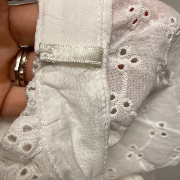 Lilly Pulitzer Emie Babydoll Dress. White. Size 6 - Picture 9 of 11